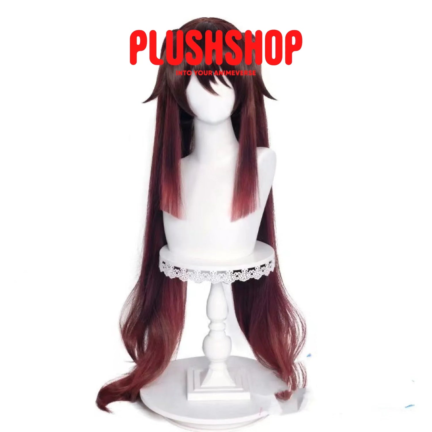 Genshin Impact Hutao Cosplay Wig