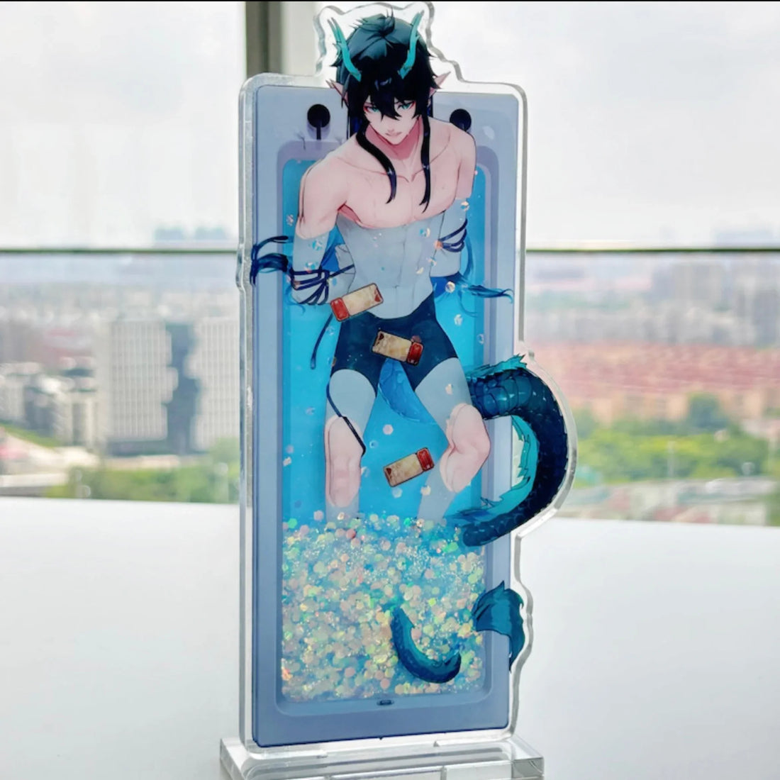 Honkai StarRail Character Imbibitor Lunae Danheng DIY customized Quicksand Standing Board Gift（Pre-order)